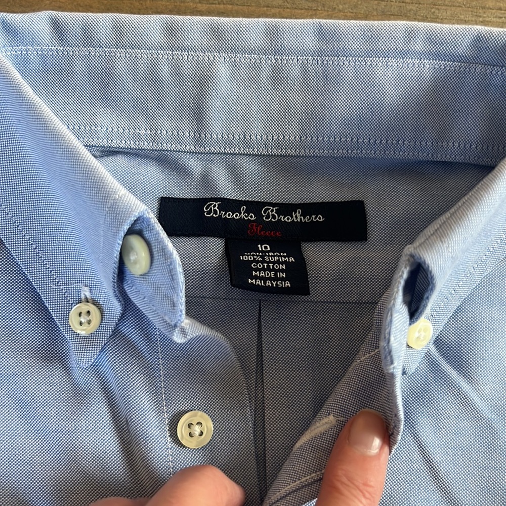 Brooks Brothers Fleece Supima Cotton 10 - Picture 2 of 5